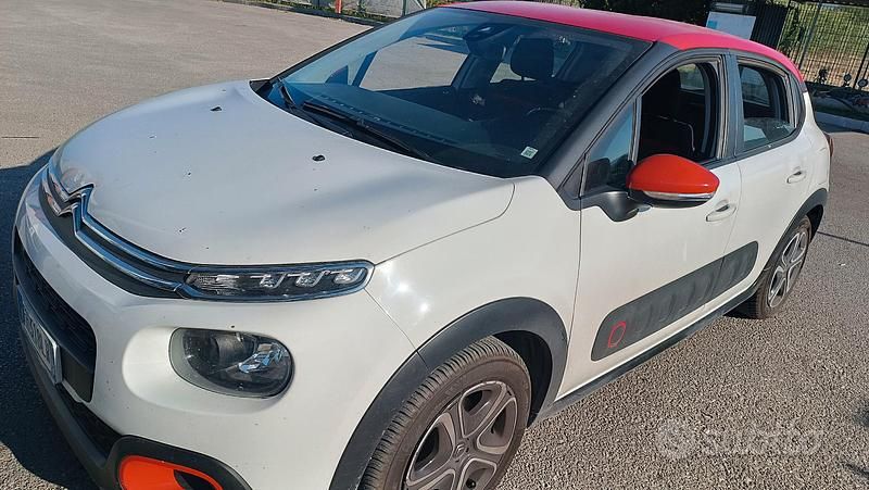 Usata Citroën C3 82 CV (60 kW) 2017 Bianco Utilitaria