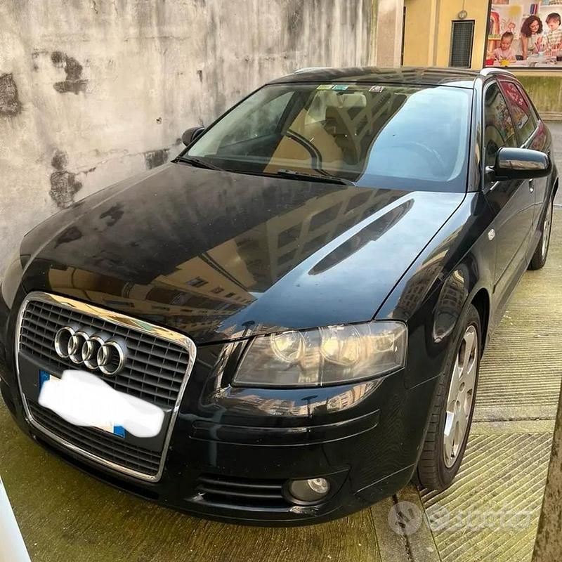 Usata Audi A3 2007 Nero Utilitaria