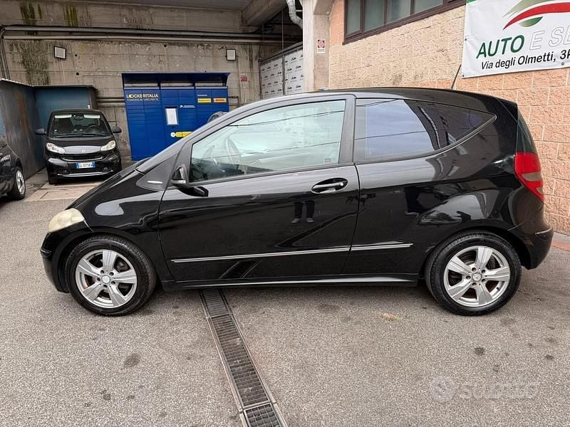 Usata Mercedes A160 Elegance 82 CV (60 kW) 2007 Nero Berlina