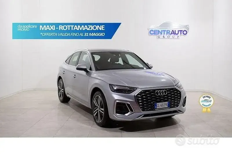 Usata Audi Q5 Sportback S-line plus 163 CV (119 kW) 2022 Grigio SUV