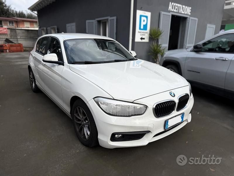 Usata BMW 116 Efficient Dynamics 116 CV (85 kW) 2017 Bianco Utilitaria