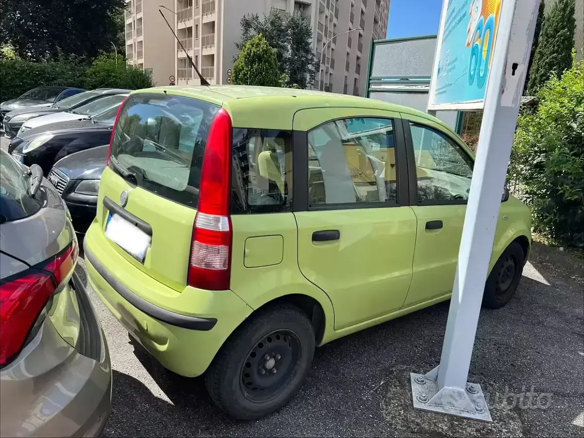 Usata Fiat Panda Dynamic 60 CV (44 kW) 2005 Verde Utilitaria