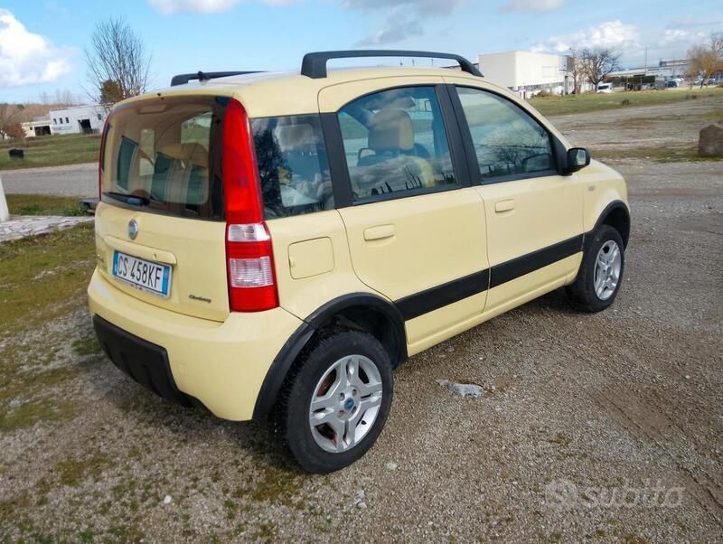 Usata Fiat Panda 4x4 Climbing 60 CV (44 kW) 2004 Giallo Utilitaria