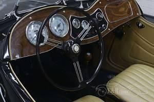Usata MG TD 54 CV (39 kW) 1952 Nero Cabrio