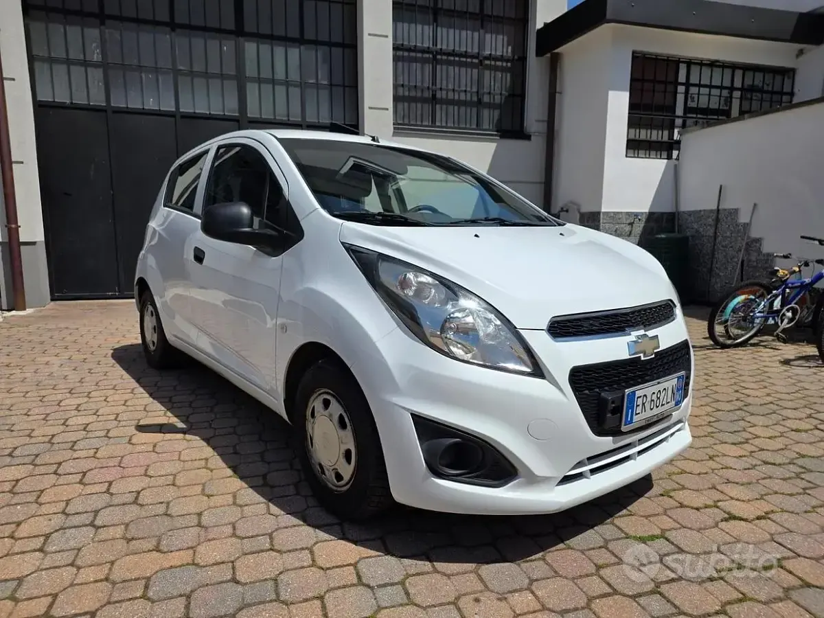 Usata Chevrolet Spark SE 68 CV (50 kW) 2013 Bianco Utilitaria