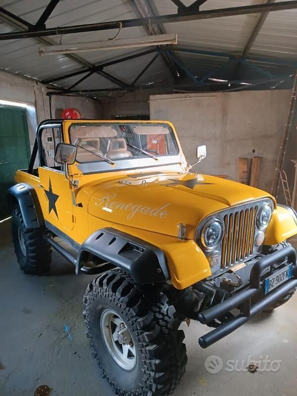 Giallo Usata 1980 Jeep CJ SUV | 24.999 € - Immagine 1/4