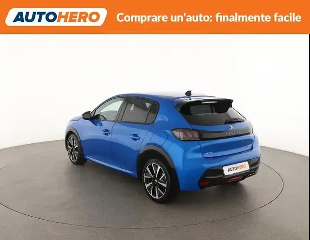 Usata Peugeot 208 GT 131 CV (96 kW) 2022 Blu Utilitaria