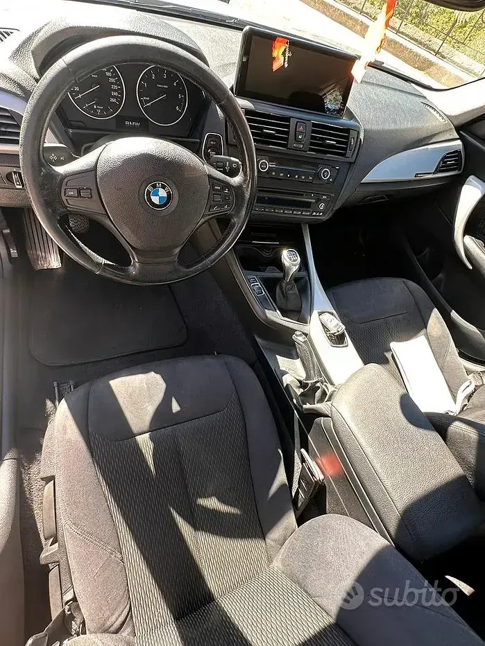 Usata BMW 116 116 CV (85 kW) 2012 Grigio Utilitaria