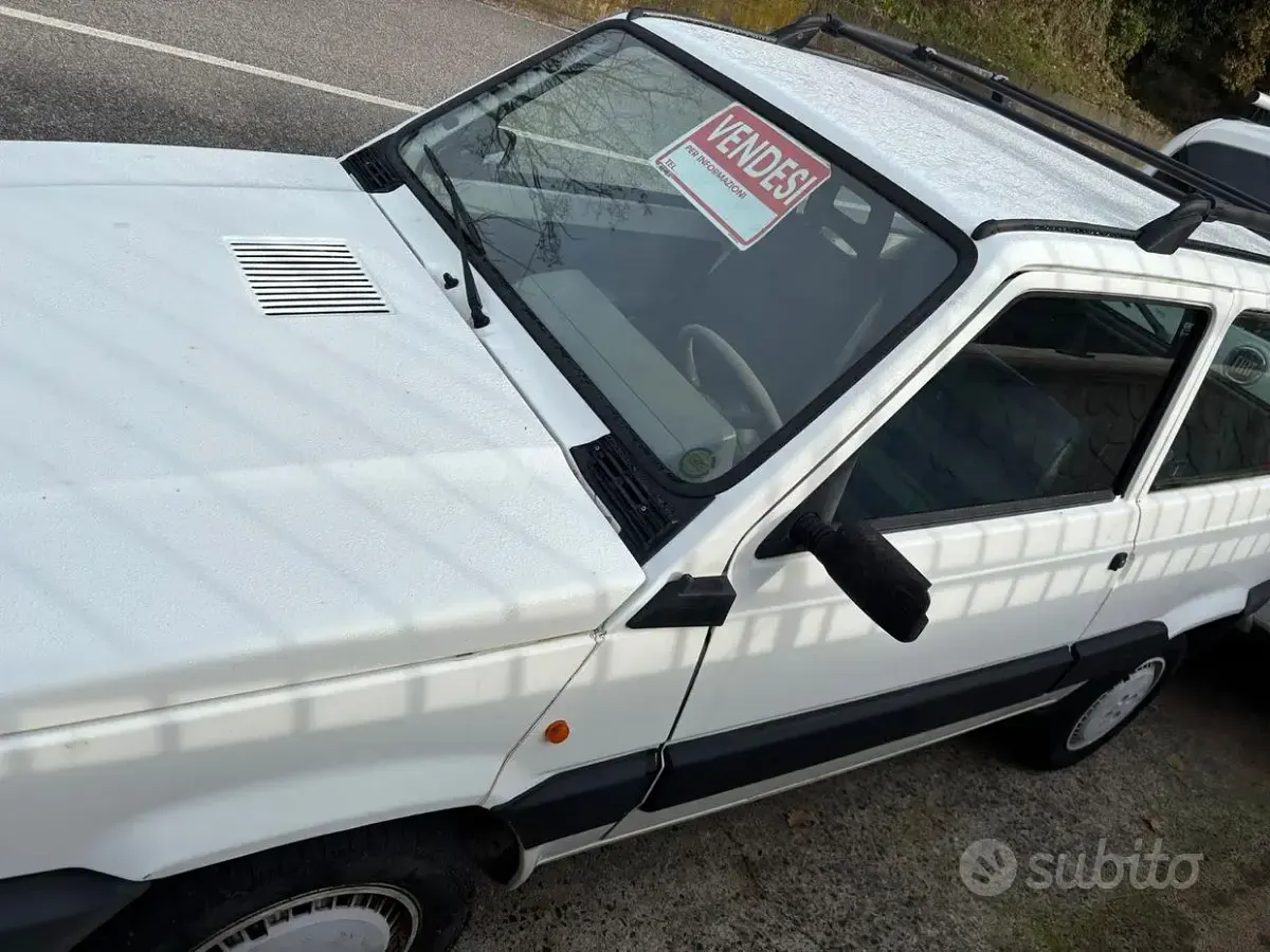 Usata Fiat Panda Young 54 CV (39 kW) 2002 Bianco Berlina