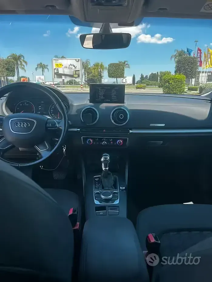 Usata Audi A3 110 CV (80 kW) 2016 Nero Berlina