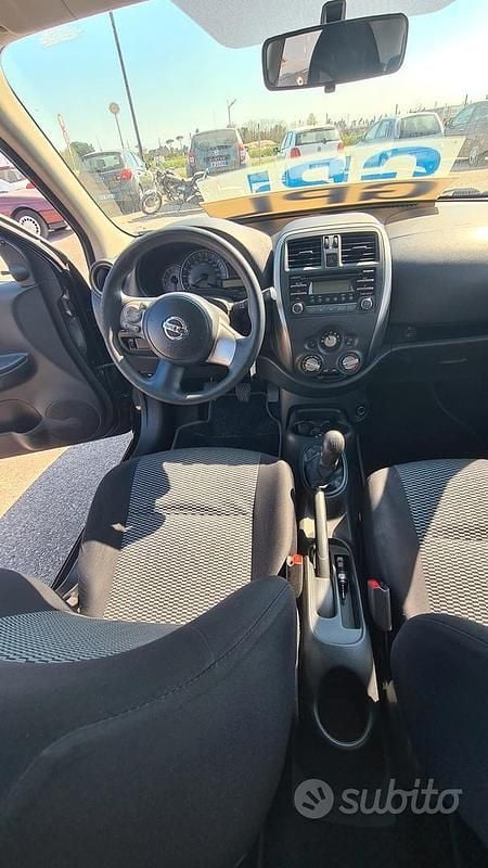 Usata Nissan Micra Visia 80 CV (58 kW) 2016 Nero Utilitaria