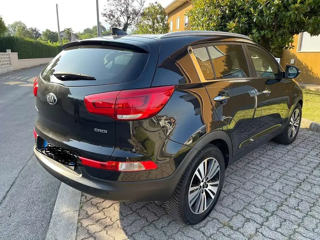 Usata Kia Sportage Active 116 CV (85 kW) 2014 Nero SUV