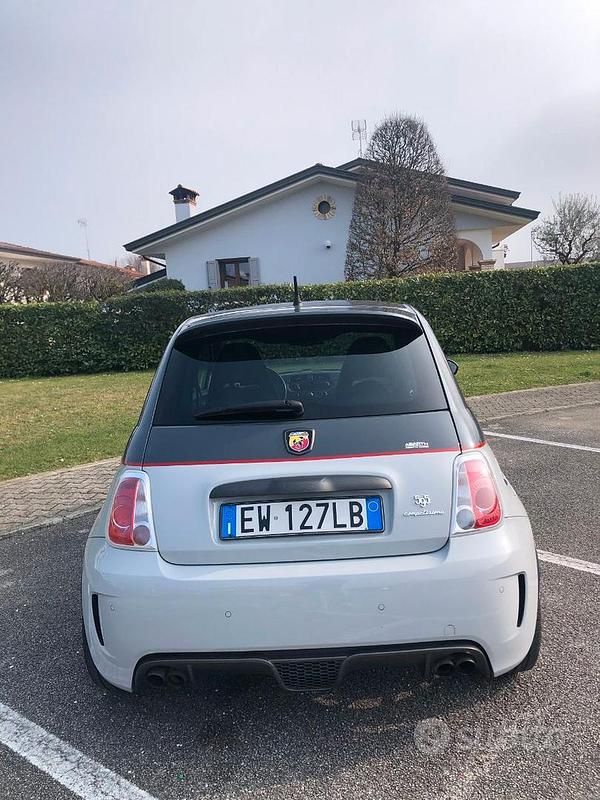 Usata Abarth 595 Competizione 159 CV (116 kW) 2014 Grigio Utilitaria
