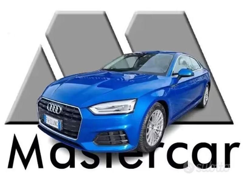 Usata Audi A5 Ambiente 190 CV (139 kW) 2019 Blu/azzurro Coupé