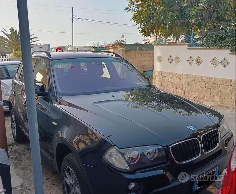 Usata BMW X3 177 CV (130 kW) 2009 Nero SUV