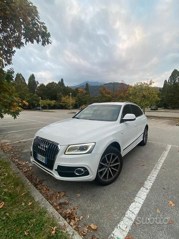 Usata Audi Q5 S-Line 190 CV (139 kW) 2016 Bianco SUV