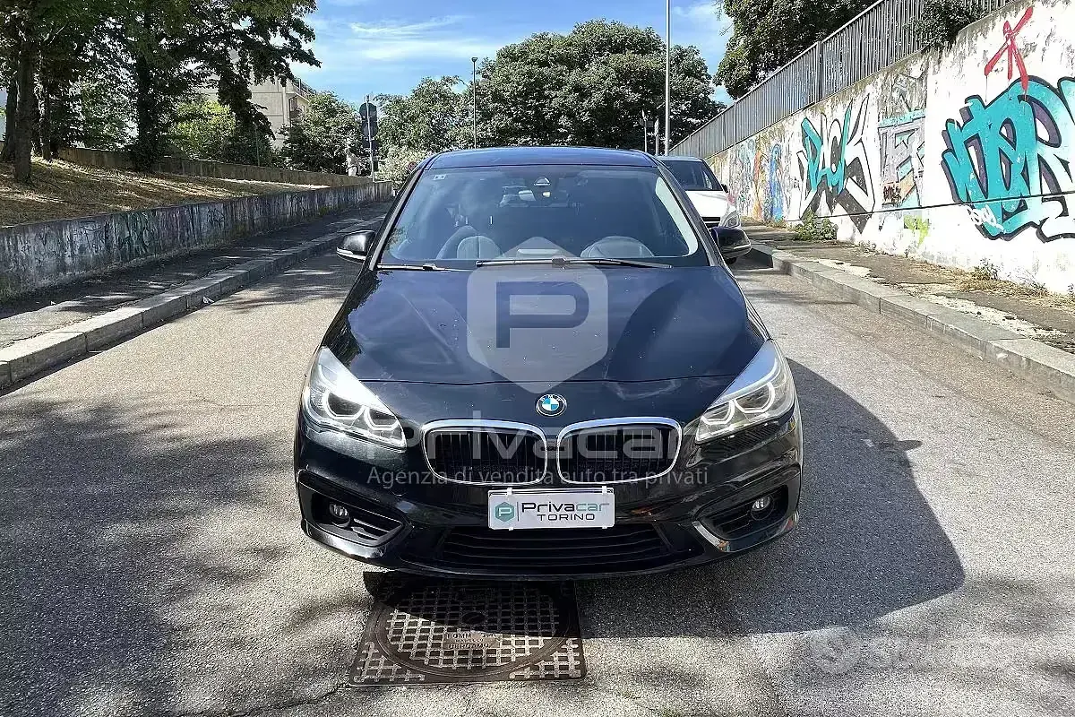 Usata BMW 216 Active Tourer Advantage 116 CV (85 kW) 2016 Nero Monovolume