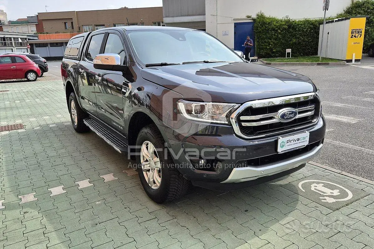 Usata Ford Ranger Limited 170 CV (125 kW) 2023 Grigio Pick-up