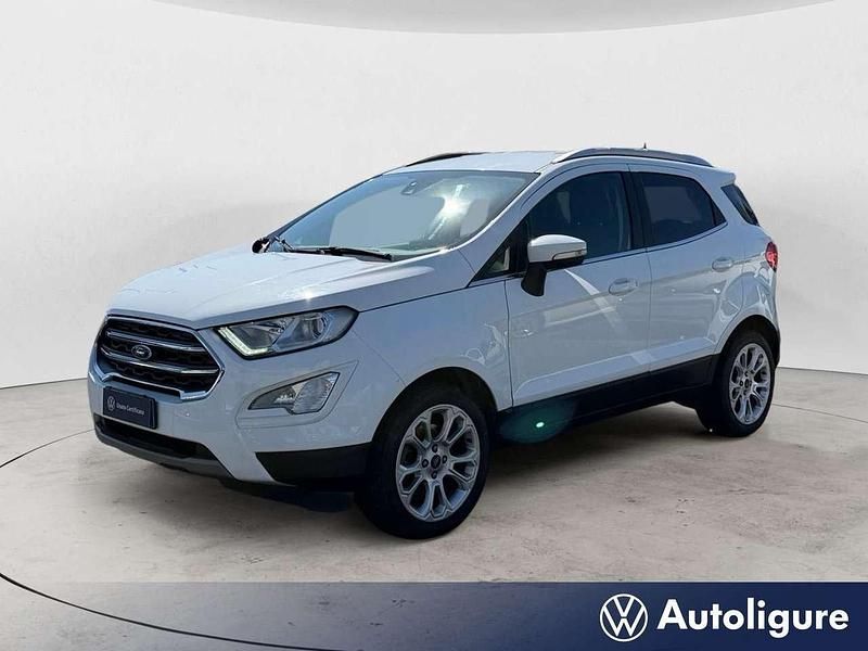 Usata Ford Ecosport Titanium 125 CV (91 kW) 2021 Bianco SUV