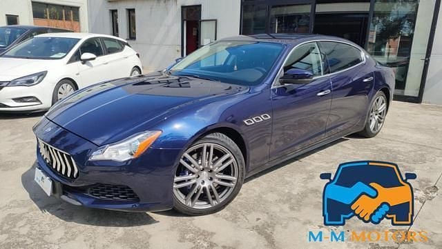 Usata Maserati Quattroporte GranLusso 275 CV (202 kW) 2017 Blu Berlina