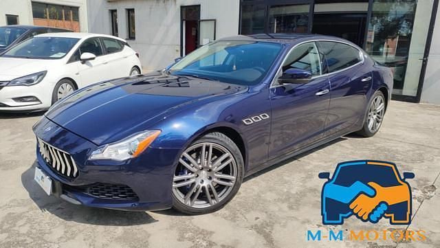 Usata Maserati Quattroporte GranLusso 275 CV (202 kW) 2017 Blu Berlina