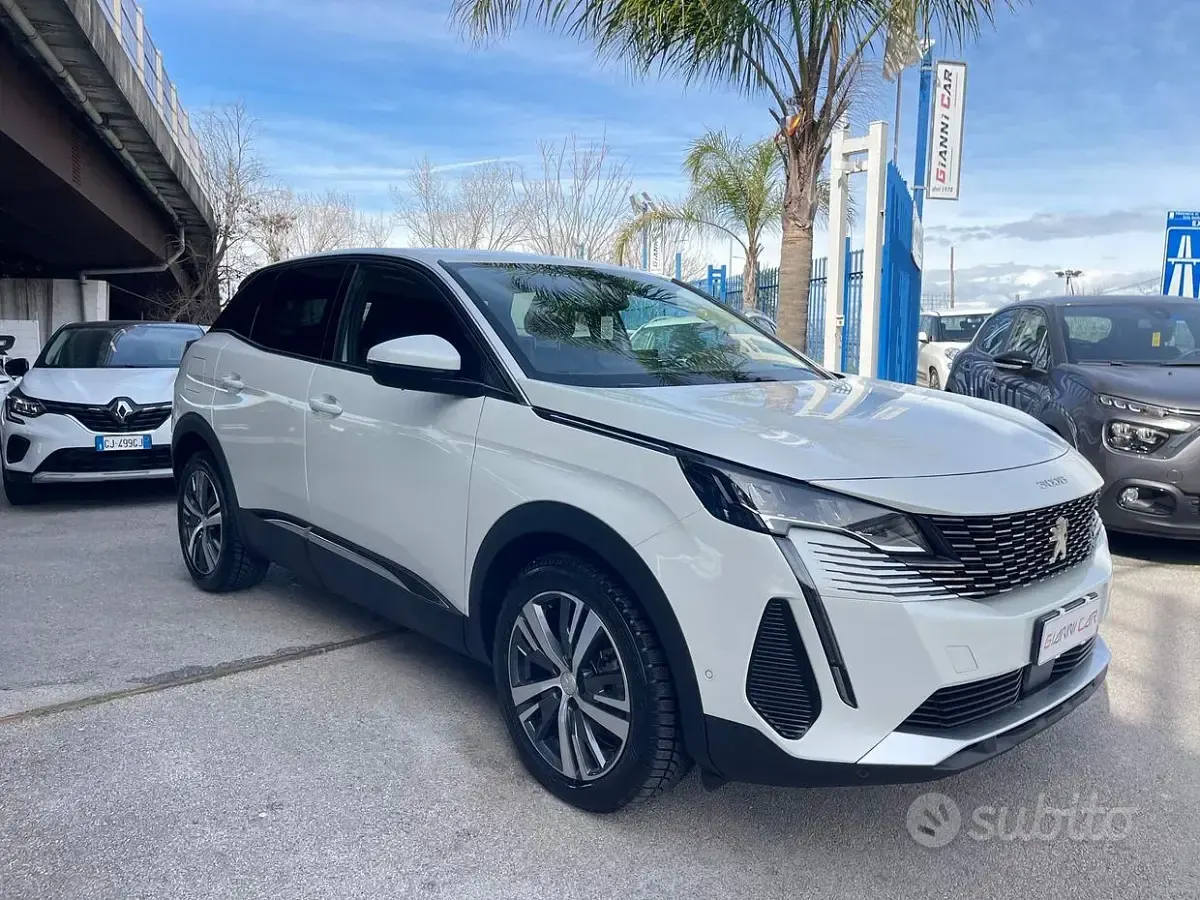 Usata Peugeot 3008 Allure 131 CV (96 kW) 2021 Bianco SUV
