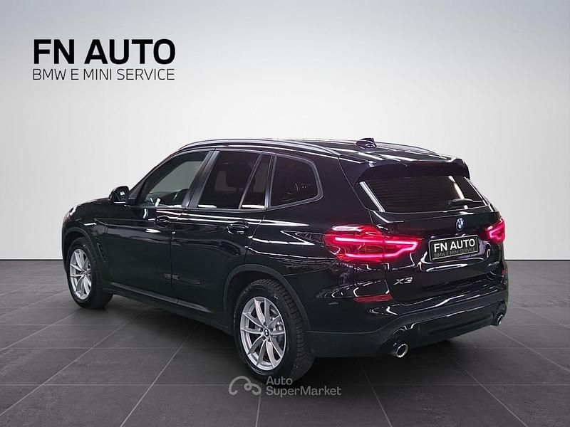 Usata BMW X3 Advantage 184 CV (135 kW) 2021 Nero SUV