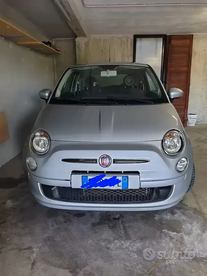 Usata Fiat 500 69 CV (50 kW) 2011 Grigio Utilitaria