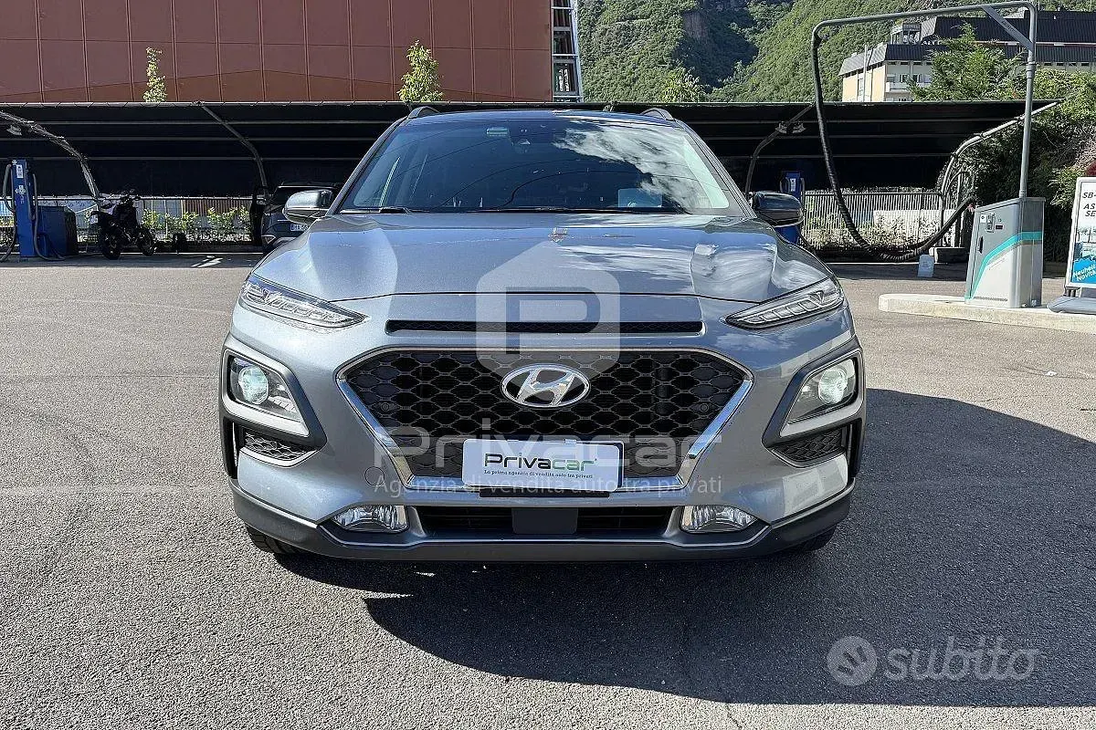 Usata Hyundai Kona Style 136 CV (100 kW) 2019 Grigio SUV