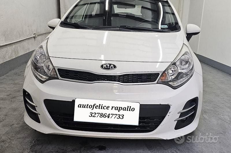 Usado Kia Rio Active 85 CV (62 kW) 2016 Blanco Utilitario