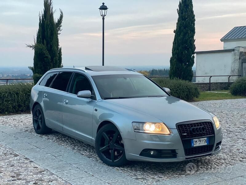 Grigio Usata 2008 Audi A6 Station wagon | 4700 € (Buon prezzo) - Immagine 1/4