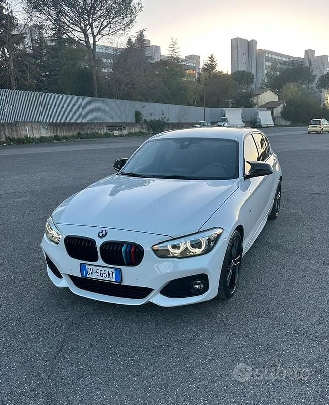 Usata BMW 120 M Sport 184 CV (135 kW) 2019 Bianco Utilitaria