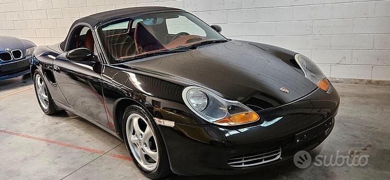 Usata Porsche Boxster 204 CV (150 kW) 1998 Nero Cabrio