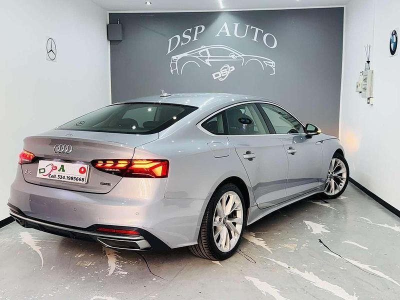 Usata Audi A5 Sportback S-Line 231 CV (169 kW) 2020 Grigio Utilitaria
