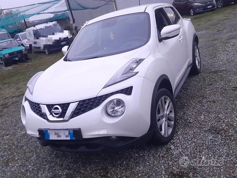 Bianco Usata 2016 Nissan Juke Tekna SUV | 6900 € (Ottimo prezzo) - Immagine 1/4