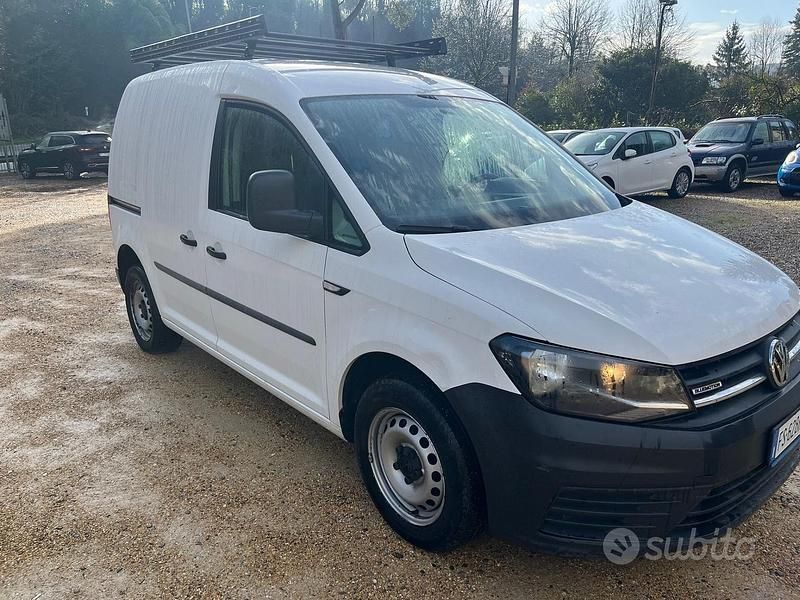 Usata VW Caddy 110 CV (80 kW) 2019 Bianco Monovolume