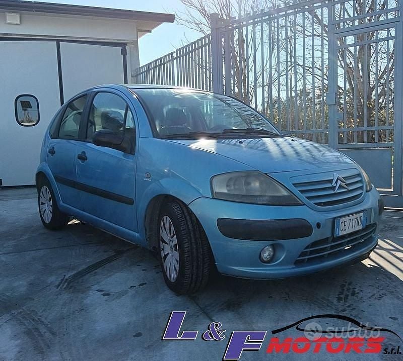 Usata Citroën C3 89 CV (65 kW) 2002 Blu Berlina