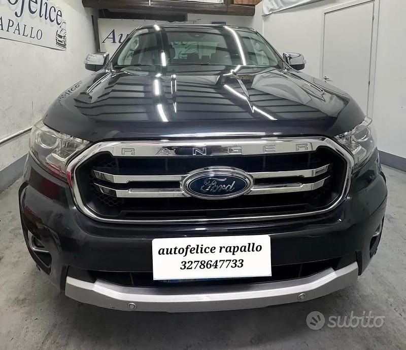 Usado Ford Ranger Wildtrack 213 CV (156 kW) 2019 Azul Pickup/Camioneta