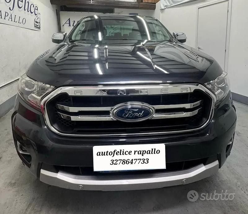 Usata Ford Ranger Wildtrack 2019 Blu Pick-up