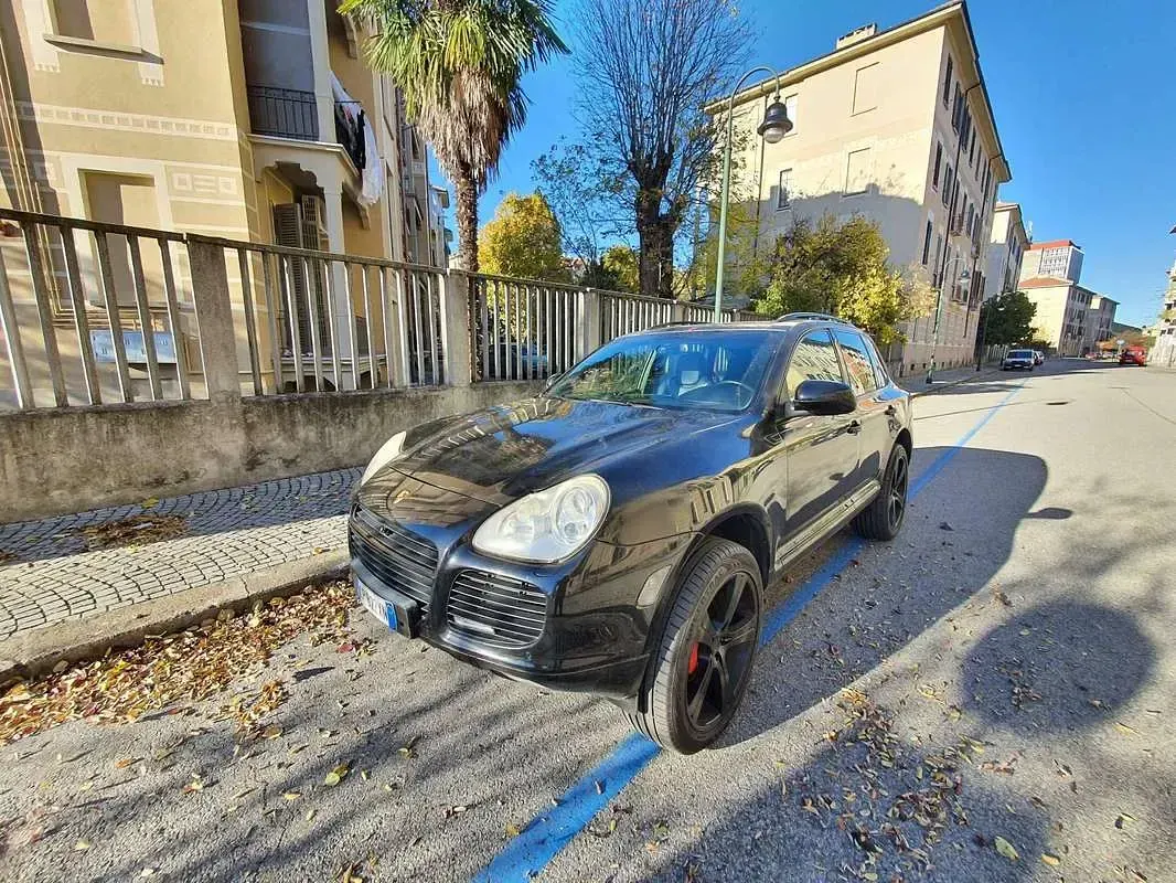 Usata Porsche Cayenne Turbo 500 CV (367 kW) 2005 Nero SUV