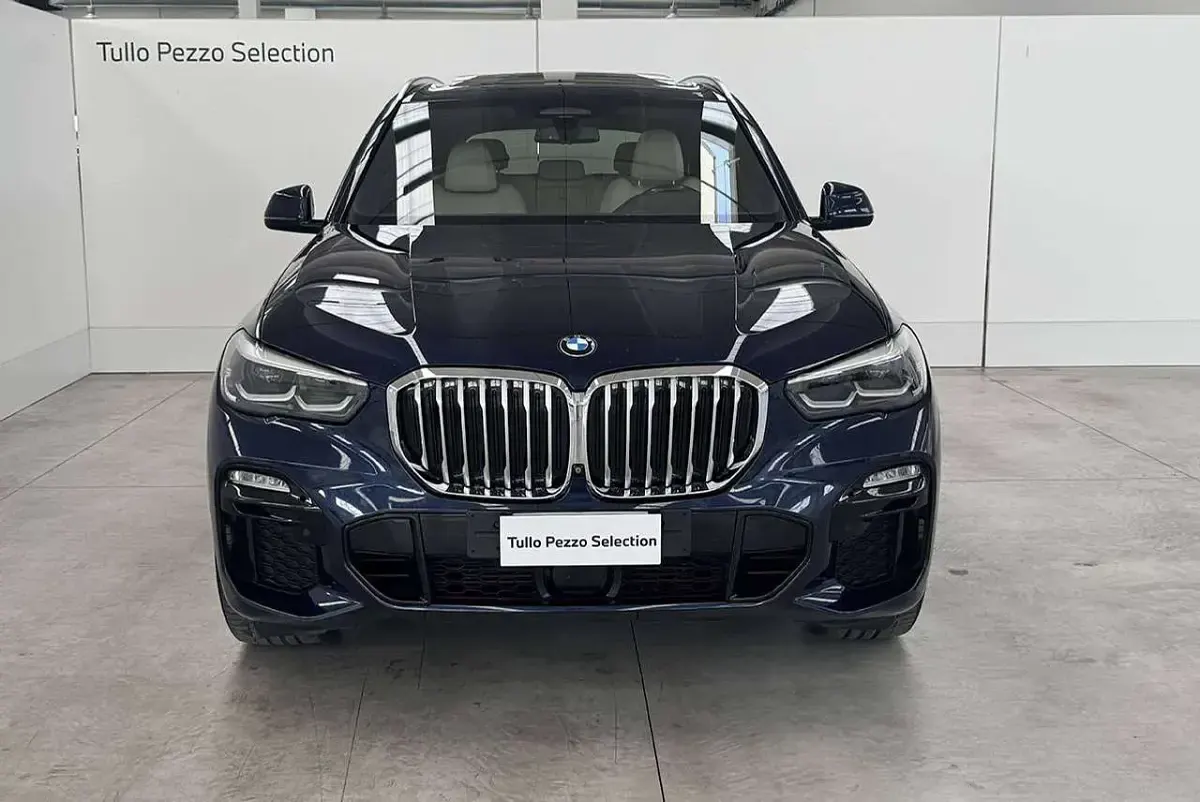 Usata BMW X5 M Sport 265 CV (194 kW) 2020 Tanzanite blu metallizzato SUV
