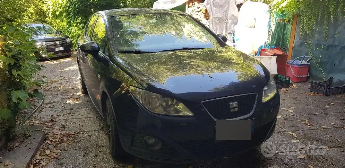 Usata Seat Ibiza 105 CV (77 kW) 2009 Nero Berlina
