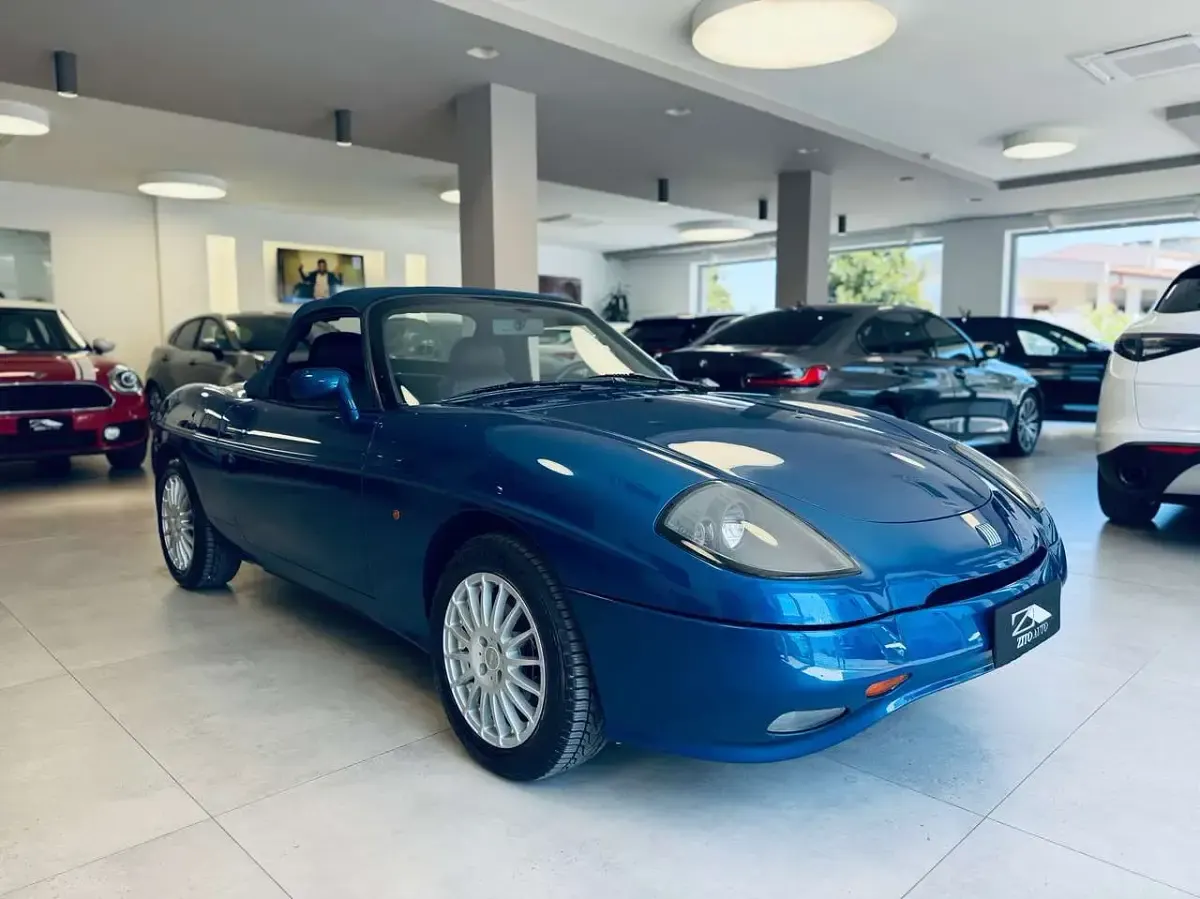 Usata Fiat Barchetta 131 CV (96 kW) 2001 Blu/azzurro Cabrio