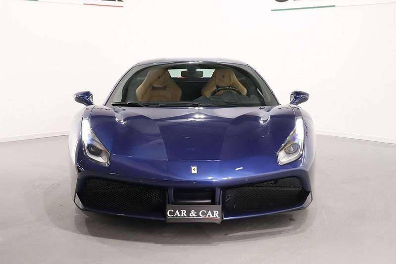 Usata Ferrari 488 670 CV (492 kW) 2018 Blu tour de france Coupé