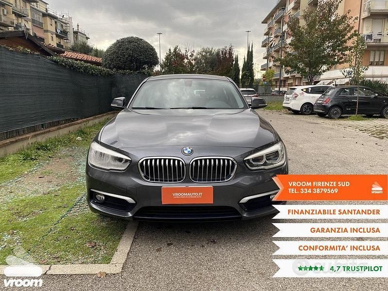 Usata BMW 116 116 CV (85 kW) 2019 Argento Utilitaria