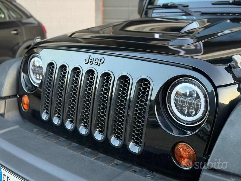 Usata Jeep Wrangler Unlimited 200 CV (147 kW) 2013 Nero SUV