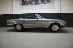 Usata Mercedes SL500 245 CV (180 kW) 1986 Blu Cabrio