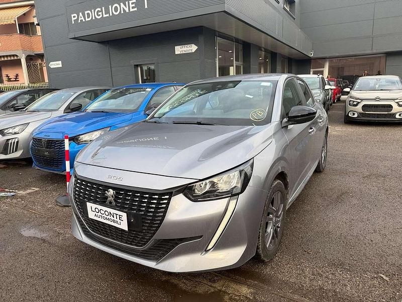 Usata Peugeot 208 Allure 75 CV (55 kW) 2022 Argento Utilitaria