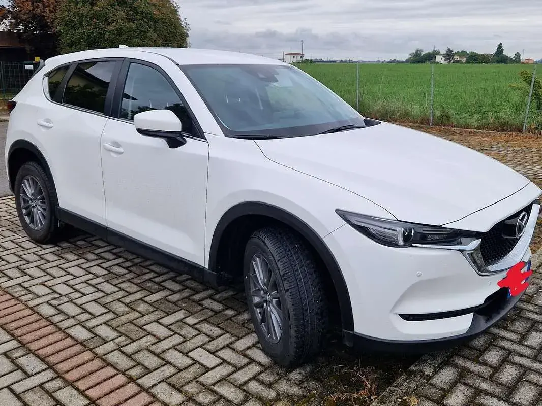 Usata Mazda CX-5 150 CV (110 kW) 2021 Bianco SUV