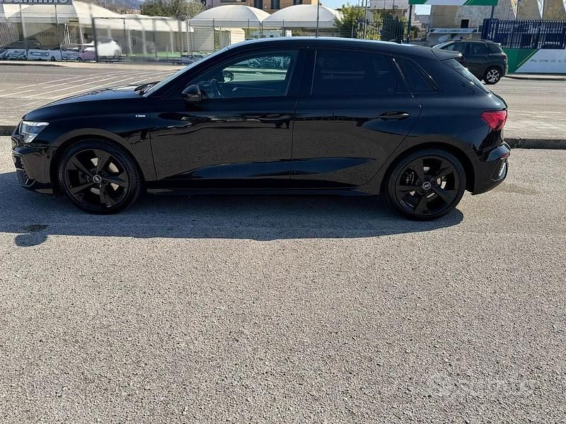 Usata Audi A3 S-Line 150 CV (110 kW) 2020 Nero Berlina
